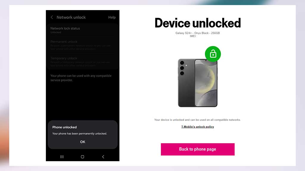 T-Mobile Samsung unlock